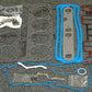 Fel-Pro Gaskets FE17232 Marine VRS Top End Gasket Kit Chev Vortec 5.7L Plastic Intake