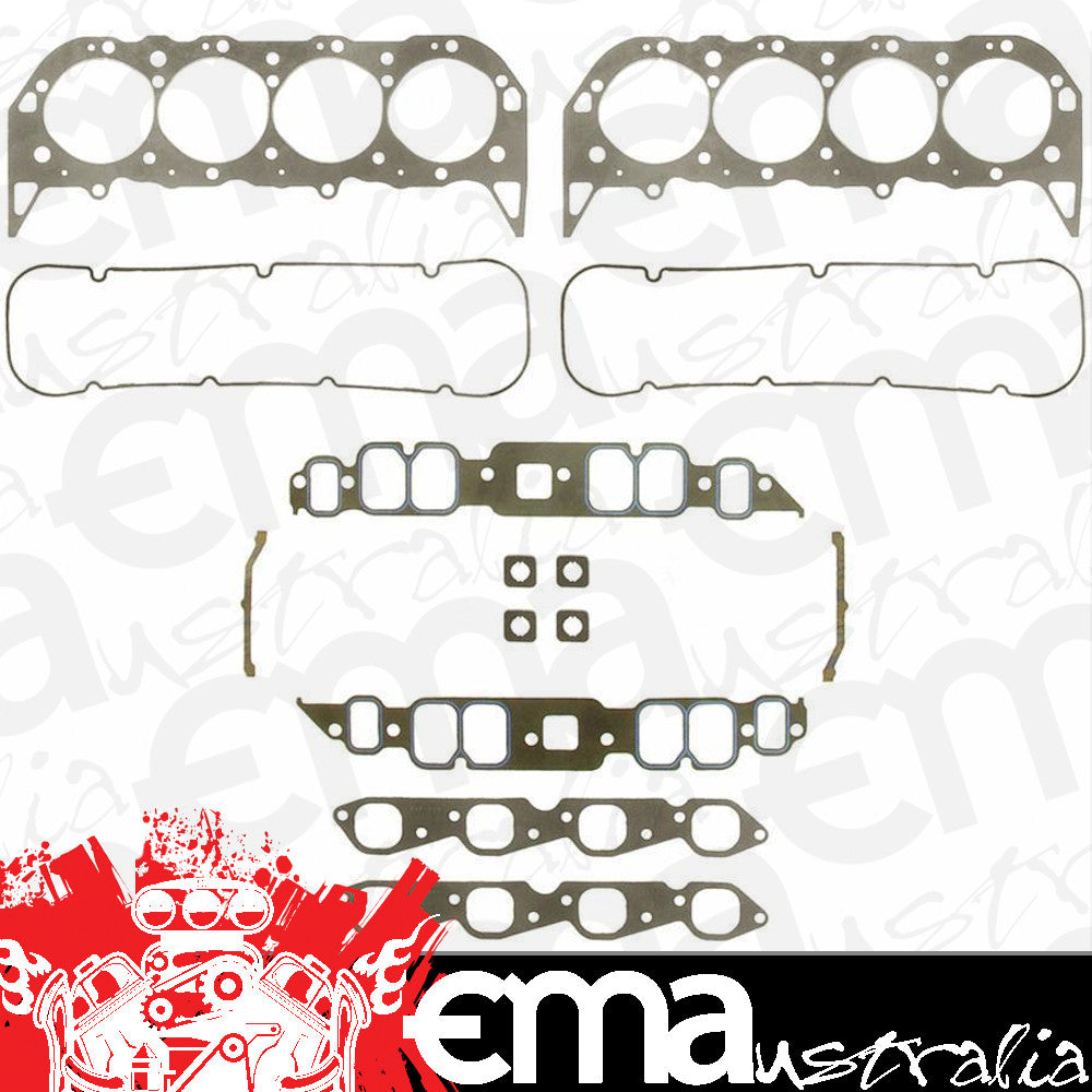 Fel-Pro Gaskets FE17243 Chev BB Gen V 454 Cid Marine Top End Gasket Set