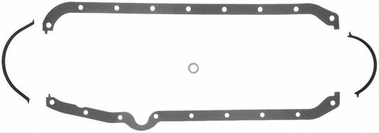 Fel-Pro Gaskets FE1802 Chev SB Oil Pan Gasket Set Rubber Coated Fibre Thin Seal