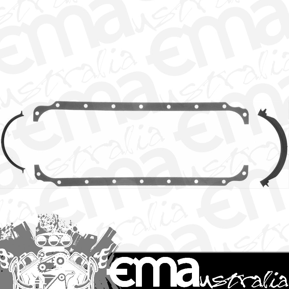 Fel-Pro Gaskets FE1807 Oil Pan Gasket Set Rubber Coated Fibre Suit Chrysler 360 1971-90