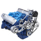 CVF 390-AC-SYSTEM-S Ford 390 V-Belt System - AC Alternator & Power Steering - Saginaw Pump