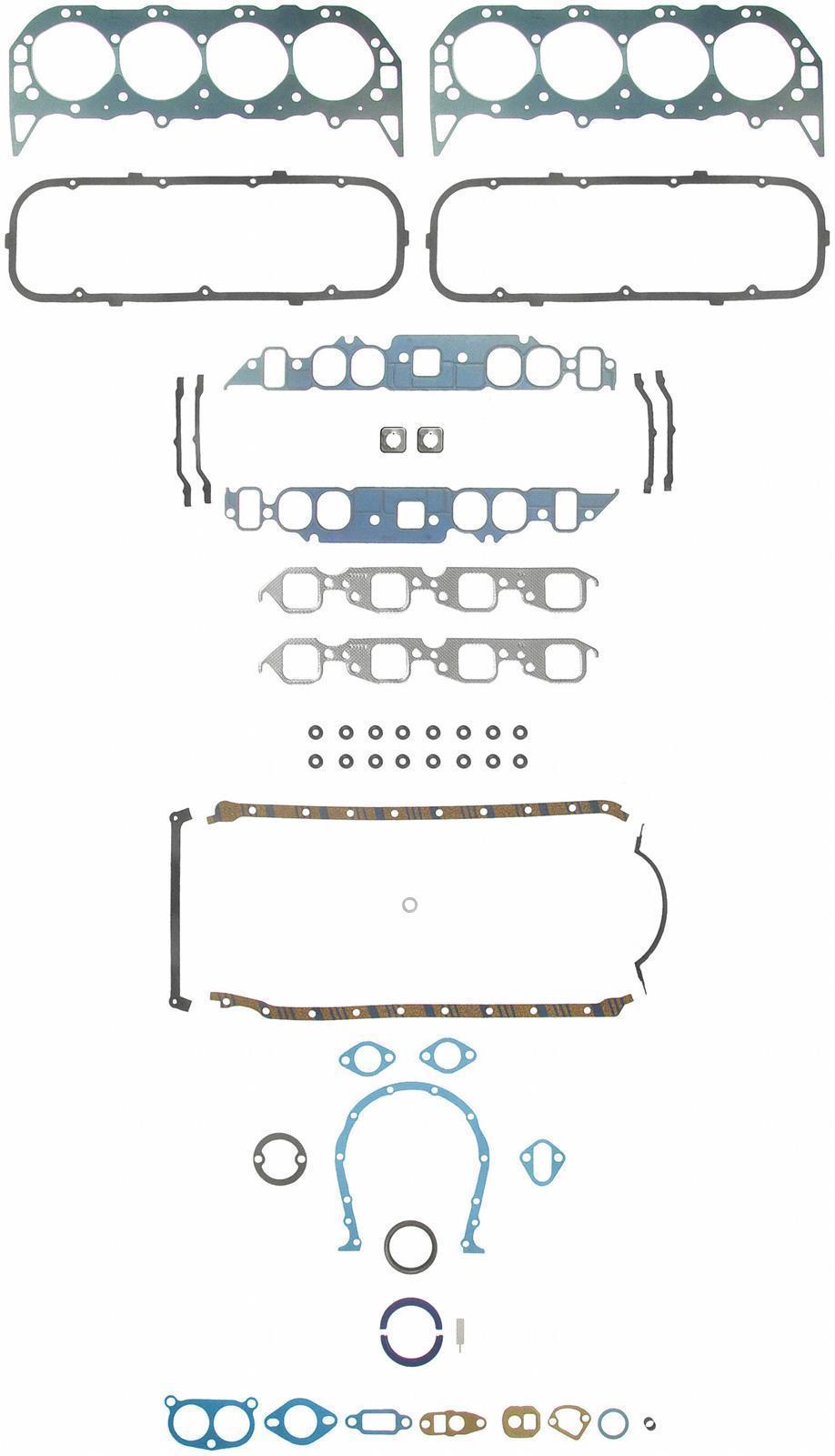 Fel-Pro Gaskets FEAFS8180PT-9 Chev Big Block 396-454ci V8 Full Gasket Set