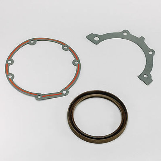 Fel-Pro Gaskets FEBS40520 Chev Vortec 305-350 Rear Main Seal Kit 1 Piece Rubber