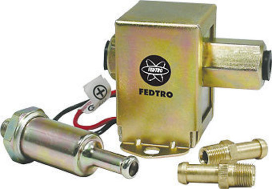Fel-Pro Gaskets FED40104 Fedtro 12V Solid State Fuel Pump 2-3.5Psi