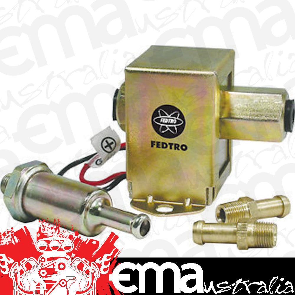 Fel-Pro Gaskets FED40104 Fedtro 12V Solid State Fuel Pump 2-3.5Psi