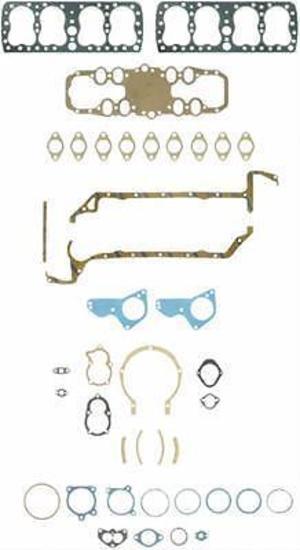 Suit Ford Flathead V8 1938-48 (2 Water Holes) Full Gasket Set Fel-Pro Gaskets FEFS7283B