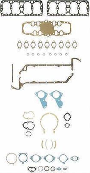 Fel-Pro Gaskets FEFS7548B Full Gasket Set Suit Ford Flathead V8 1938-49 3 Holes