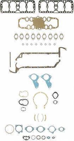 Fel-Pro Gaskets FEFS7548B Full Gasket Set Suit Ford Flathead V8 1938-49 3 Holes