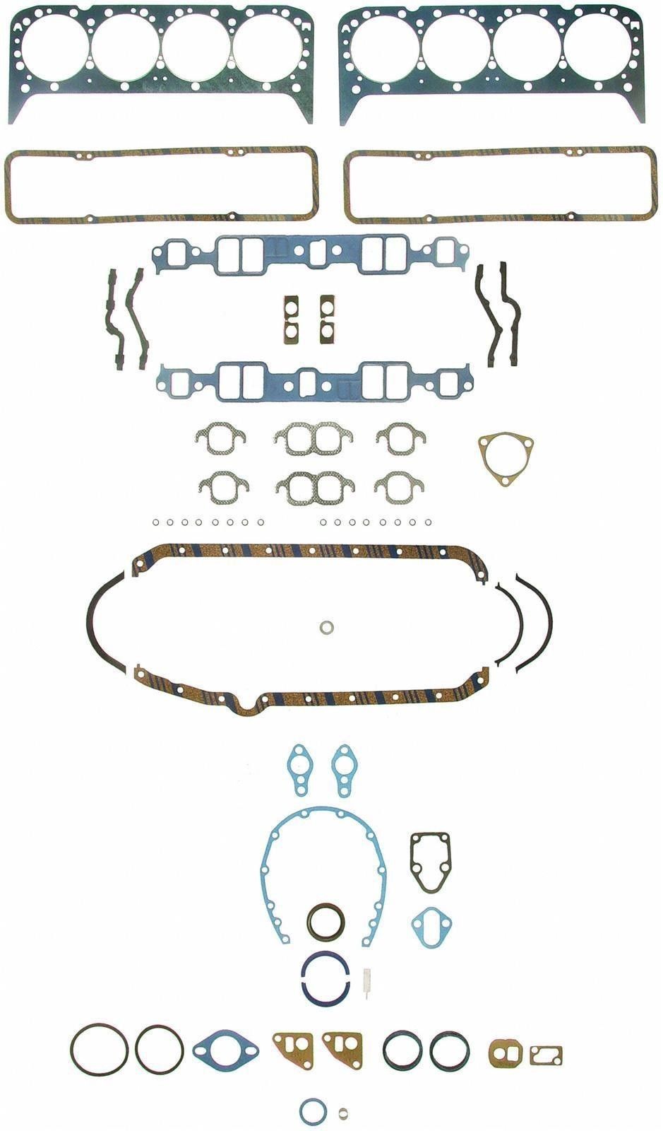 Fel-Pro Gaskets FEFS8364PT-3 Full Gasket Set Suit Chev Small Block 400 V8