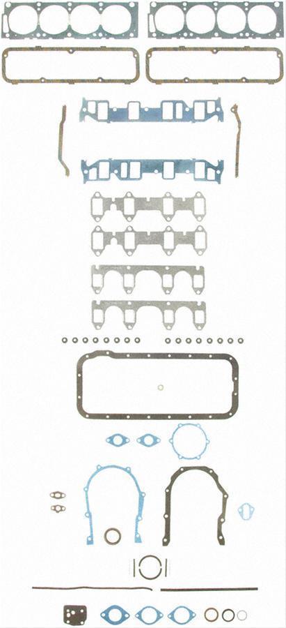 Fel-Pro Gaskets FEFS8554PT Full Gasket Set Suit Ford BB 332-428 FE V8