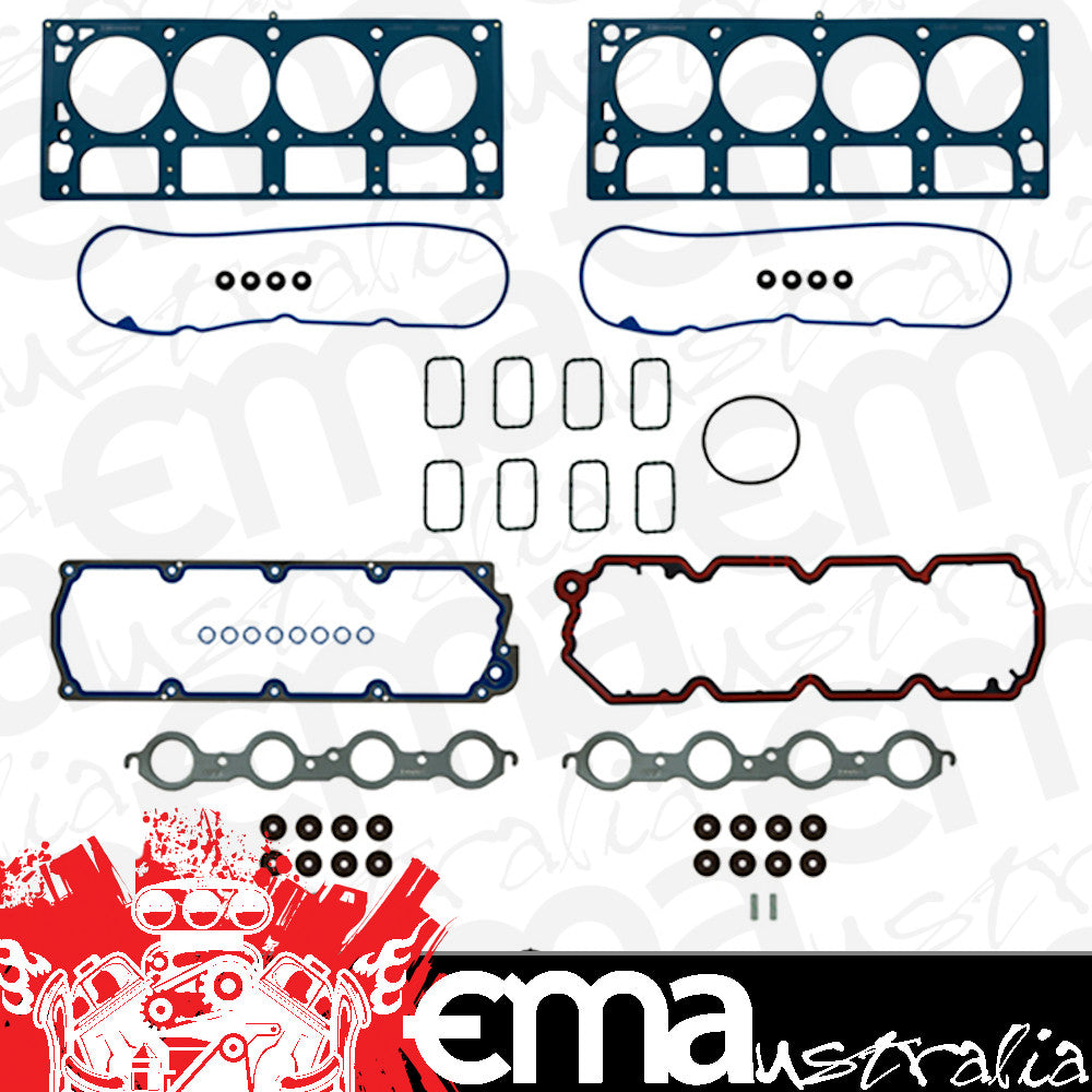 Fel-Pro Gaskets FEHS26192PT-9 Top End Gasket Set Suit GM Ls Series Ls-3 6.2L, 4.065" Bore