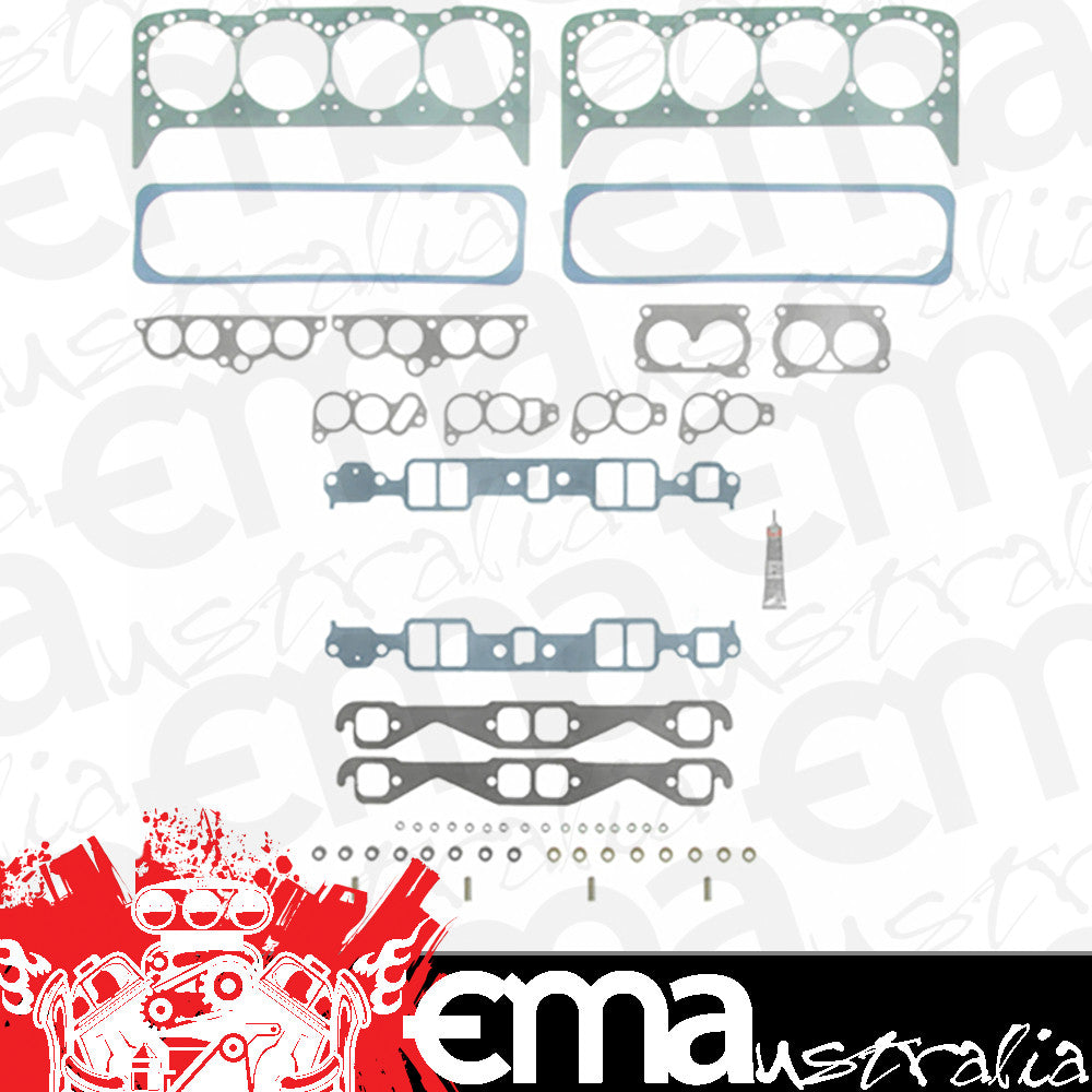 Fel-Pro Gaskets FEHS7733PT-9 Top End Gasket Set Suit SB Chev 350 Tpi, 1987-On
