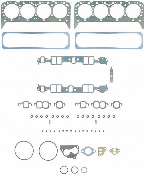 Fel-Pro Gaskets FEHS8510PT-4 Top End Gasket Set Suit Chev SB 5.0L 1987-92 305 Tbi