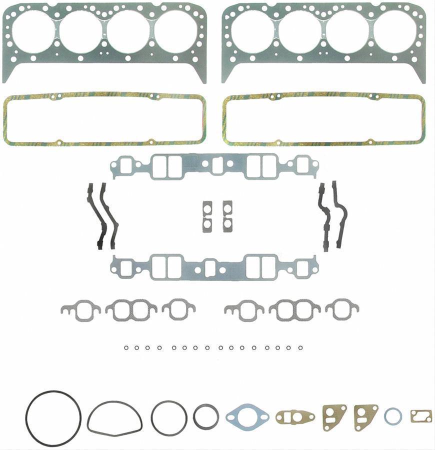 Fel-Pro Gaskets FEHS8510PT-5 Top End Gasket Set VRS Suit Chev SB 5.0L/305 Cid