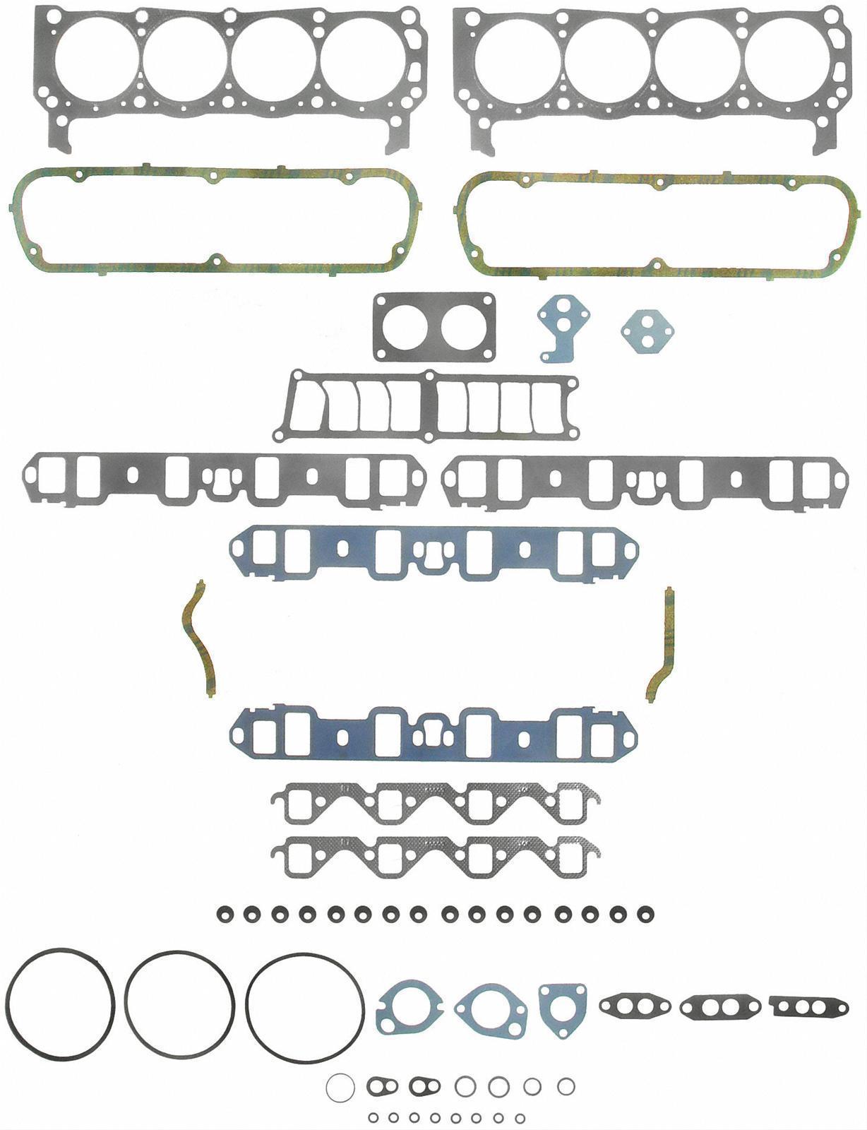 Fel-Pro Gaskets FEHS8548PT-11 Ford 289-302W 1968-85 Top End Gasket Set VRS