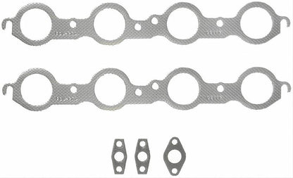 Chevy small block Gen III/IV 5.7L/6.0L V8 Round Port Exhaust Manifold Gaskets Chev/Holden Ls 5.7/6.0 L Fel-Pro Gaskets FEMS92467
