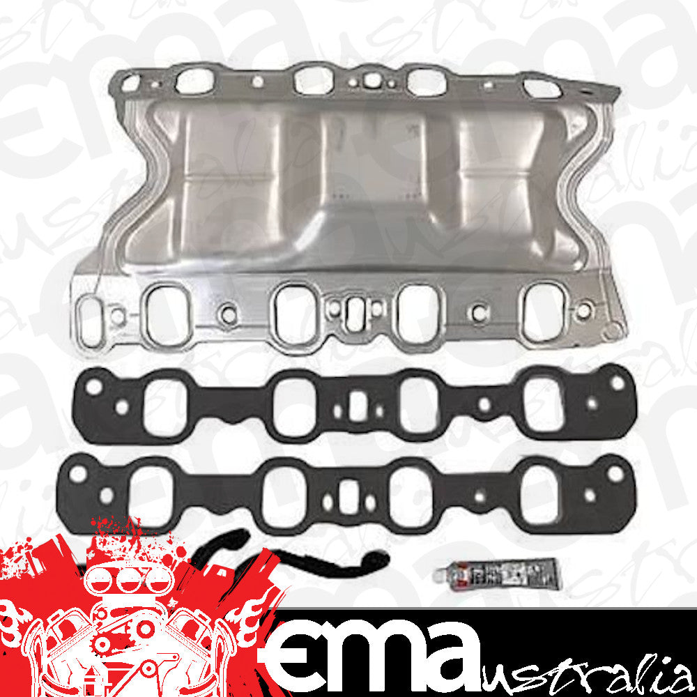 Suit Ford Cleveland small block 302-351 C.I.D. 2V Gaskets 302-351C Intake Tub Manifold Gasket Set Fel-Pro Gaskets FEMS96010