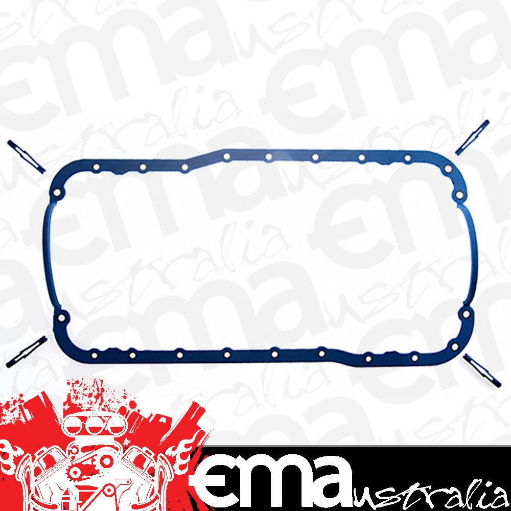 Fel-Pro Gaskets FEOS13260T Permadry Oil Pan Gasket 1-Piece Rubber Suit SB Ford 221-289-302W