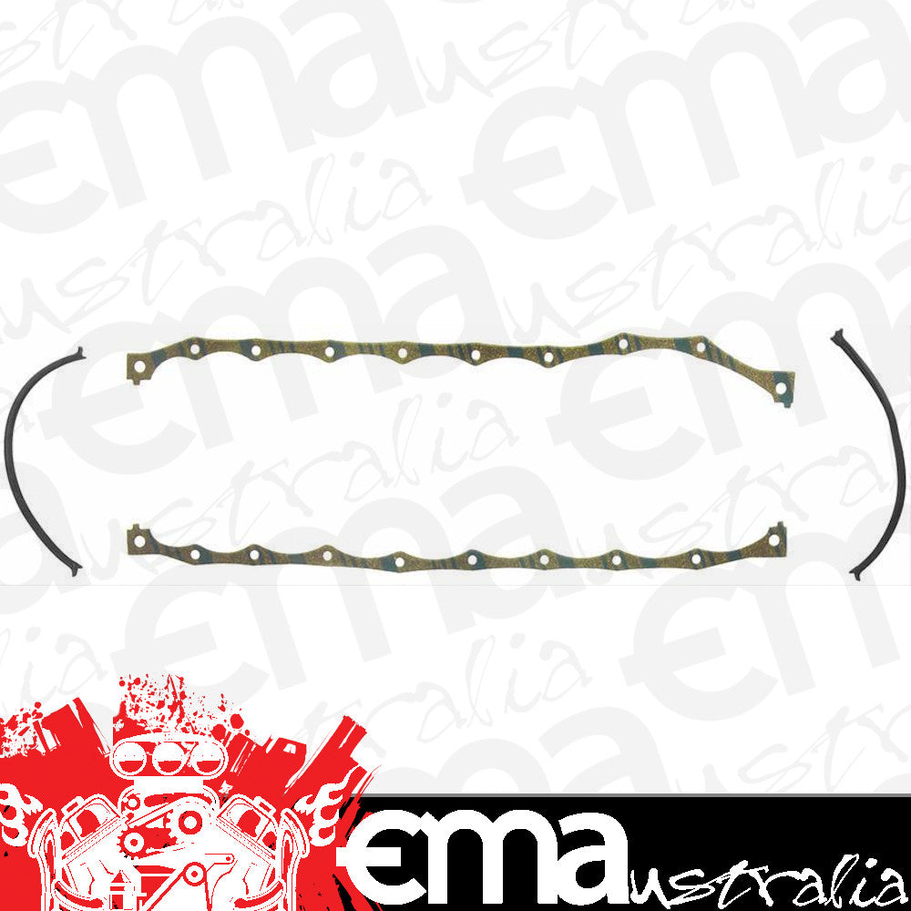 Fel-Pro Gaskets FEOS30227C Cork/Rubber Oil Pan Gasket Set Suit Ford 302-351C V8