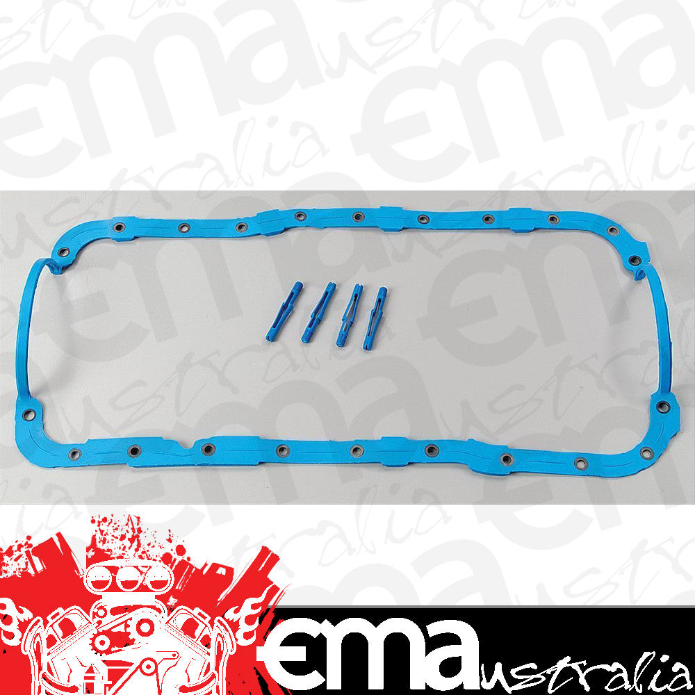 Fel-Pro Gaskets FEOS30616R 1 Piece Rubber/Steel Core Oil Pan Gasket Ford 351W 1987-91