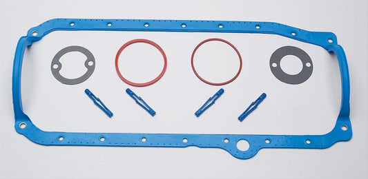 Fel-Pro Gaskets FEOS34500R 1 Piece Rubber/Steel Core Oil Pan Gasket Chev SB 5.0L/5.7L