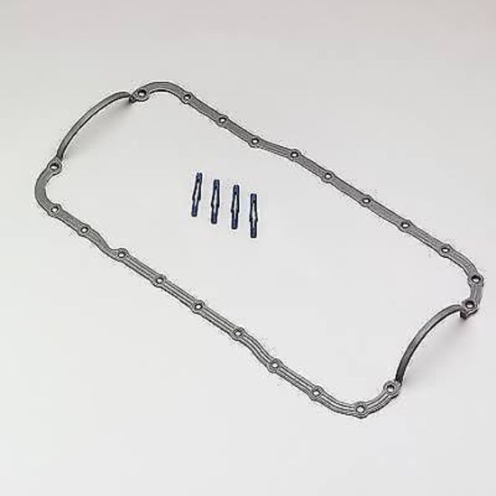 Fel-Pro Gaskets FEOS34508R 1 Piece Rubber Oil Pan Gasket Set Suit Ford 302W 1986-95