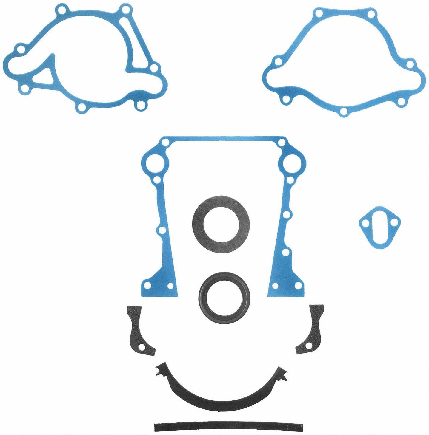 Fel-Pro Gaskets FETCS6563-1 Timing Cover Gasket Set Suit Chrysler SB 318-360, 1957-89