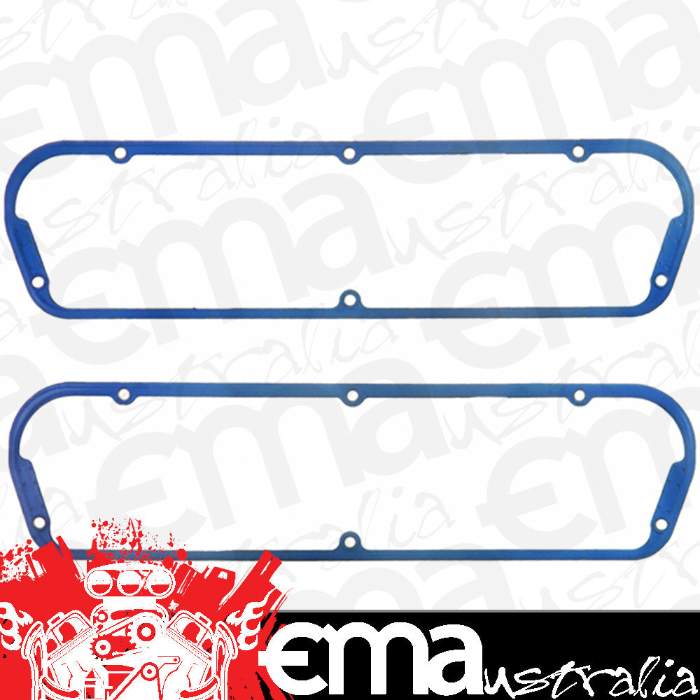 Fel-Pro Gaskets FEVS13264T Silicone Moulded Rubber Valve Cover Gaskets With Steel Core & Compression Limiters Suit SB Ford 289-351W