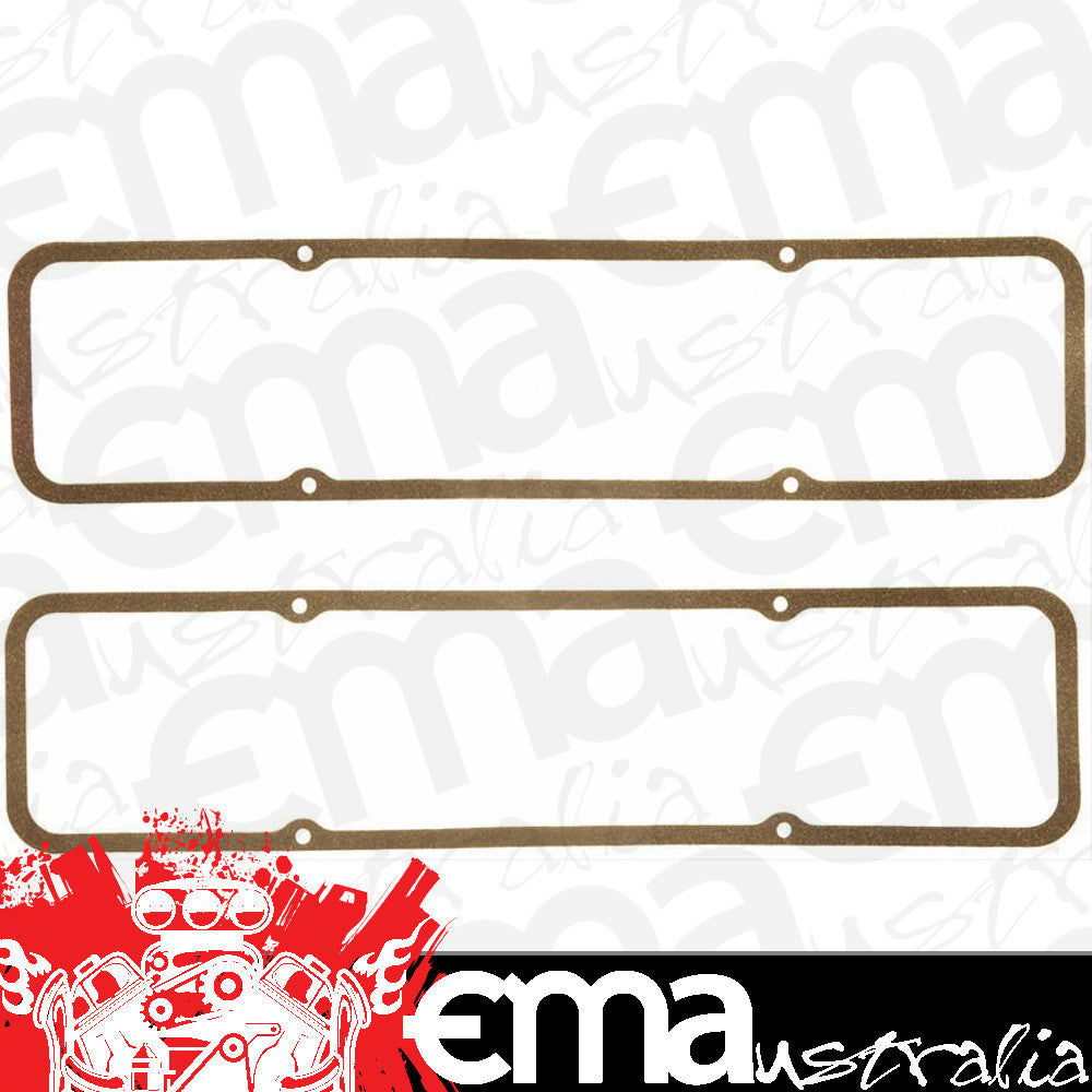 Fel-Pro Gaskets FEVS50265C Valve Cover Gasket Set Cork Suit Chev SB V8 1955-85