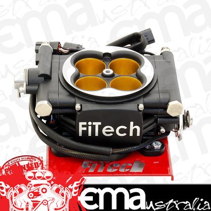FiTech FH30012 Go Efi 8 1200Hp Power Adder Plus - Matte Black Finish For Engines From 250 To 1200 Horsepower