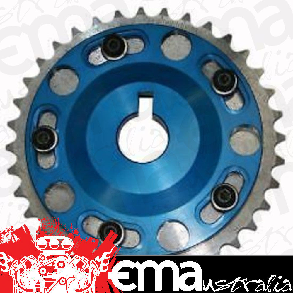 Fidanza FI950389 Fidanza Aluminium Adjustable Cam Sprocket Blue For Nissan Sr20Det