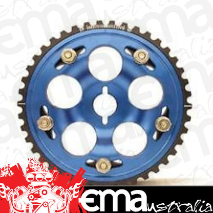 1999-2000 Honda Civic Si 1.6L (DOHC), 1994-97 Honda Del Sol 1.6L (DOHC), 1997-2001 Honda CR-V 2.0L (DOHC) Aluminium Adjustable Cam Gear Blue B18 1.6-2.0L 1990-01 Fidanza FI991689