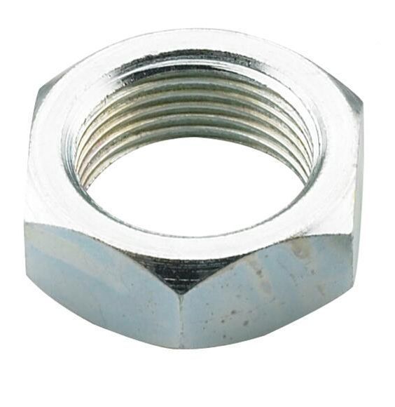 FK Rod Ends FK-SJNR06 Fk Rod Ends Steel R/H Thread Jam Nuts 9/16" Hex Size. 3/8"-24 Thread