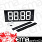 Flip-A-Dial FLIST454 Et Dial In Board 4 Digit Velcro/Suction Cup Mount White Numbers