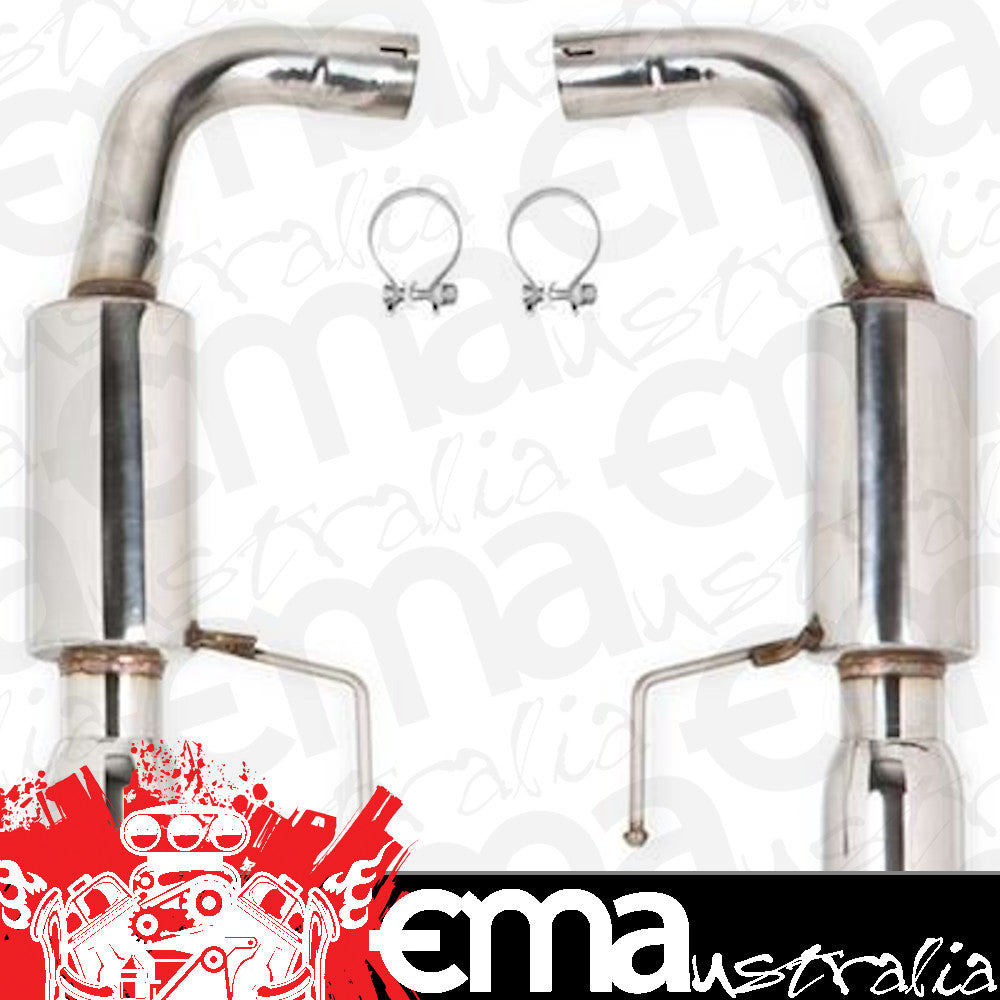 Flowmaster FLO-12146FLT 2015-17 Mustang Gt V8 5.0L 2-1/2" 304 Stainless Steel Axle-Back Exhaust System