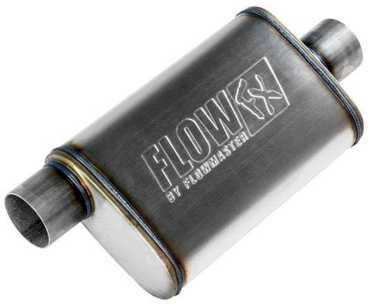 Flowmaster FLO71229 Flowfx Stainless Steel 3" Inlet X 3" Outlet, Muffler Each