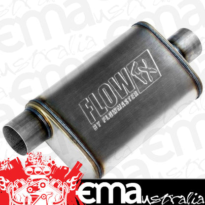 Flowmaster FLO71229 Flowfx Stainless Steel 3" Inlet X 3" Outlet, Muffler Each
