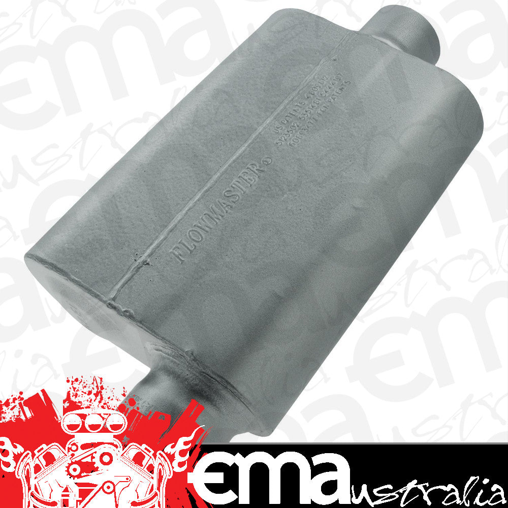 Flowmaster FLO843041 Delta Flow 40 Series Muffler Offset 3" In/Center Out