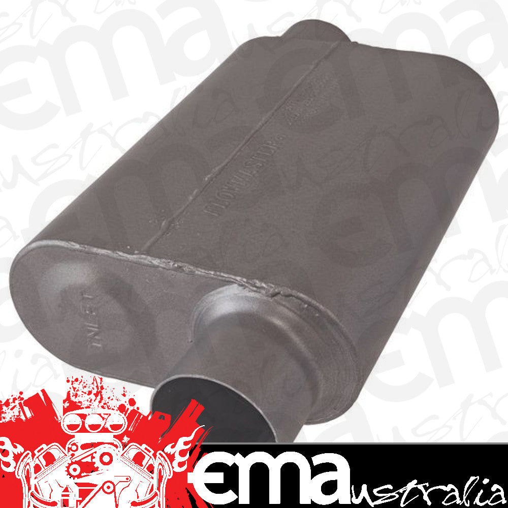 Flowmaster FLO843048 Delta Flow 44 Series Muffler Offset 3" In/Offset Out