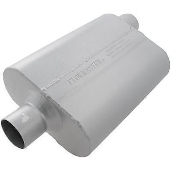 Flowmaster FLO942542 Delta Flow 40 Series Muffler Center 2.5" In/Offset Out