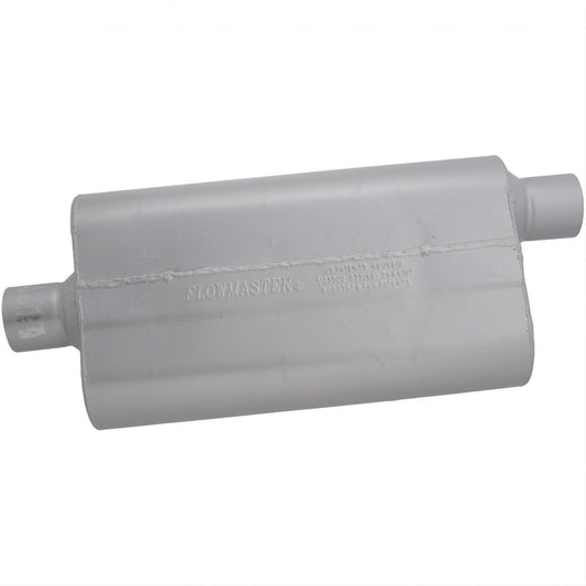 Flowmaster FLO942552 Delta Flow 50 Series Muffler 2.5" Center In/Offset 2.5" Out