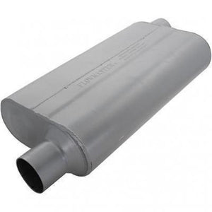 Flowmaster FLO942553 Delta Flow 50 Muffler Offset 2.5" In/Offset Out 23" Long