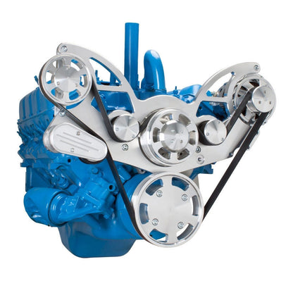 CVF 401-WRAPTOR-ALT Serpentine System for AMC Jeep 304 360 & 401 - Alternator Only - All Inclusive