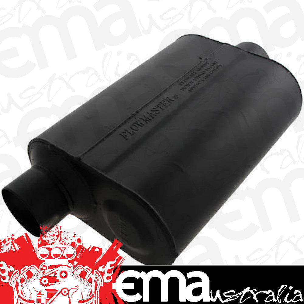 Flowmaster FLO953046 Delta Flow Super 40 Muffler Offset 3" In/Centre 3" Out