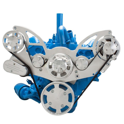 CVF 401-WRAPTOR-ALT Serpentine System for AMC Jeep 304 360 & 401 - Alternator Only - All Inclusive