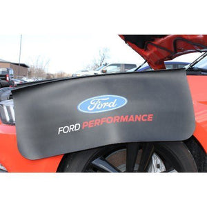 Ford Racing FMM-1822-A7-1 Fmm-1822-A7 Fender Cover 36" X 27" Black Vinyl With Logo