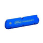 Ford Racing FMM-6582-LE302BL Laser Etched Valve Covers Suit Ford 302-351W Blue