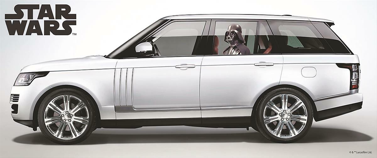 Engine Master Australia FNW-1170 Fan Wraps Star Wars Darth Vader Vinyl Window Decal