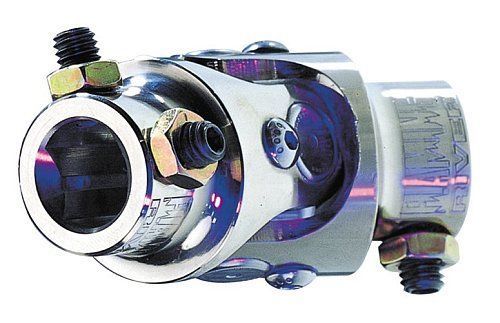 Flaming River FR1709DD Steel Universal Joint 3/4"DD x 9/16"-26 Spline Nickel