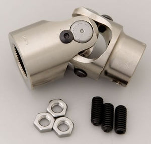 Flaming River FR1712DD Universal Billet Steering Joint 1"-48 Spline x 3/4" DD